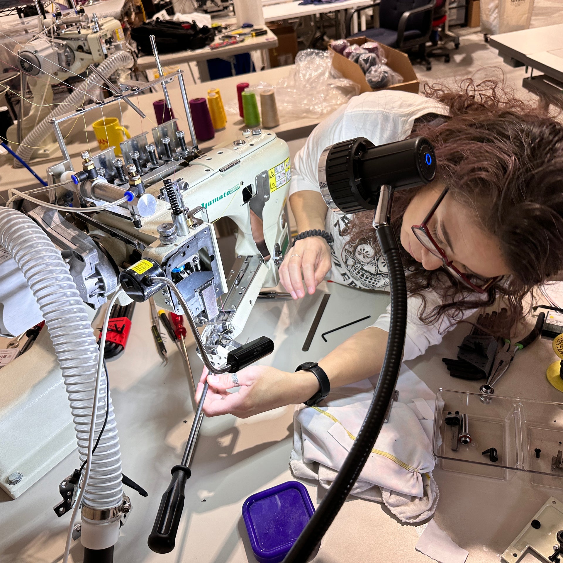 Starting a factory from scratch...