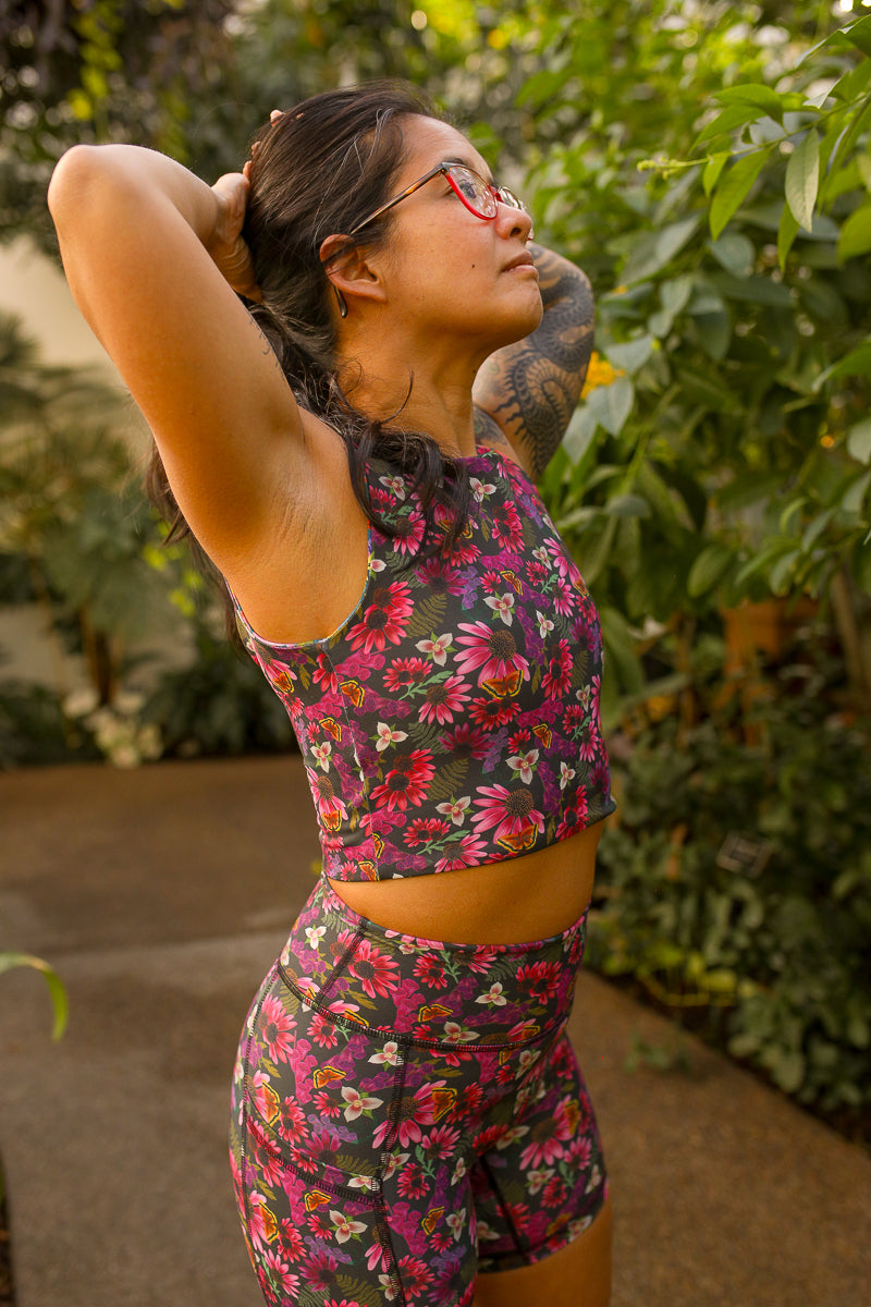 Push On Crop Top | Fairytale/Wolfmitten