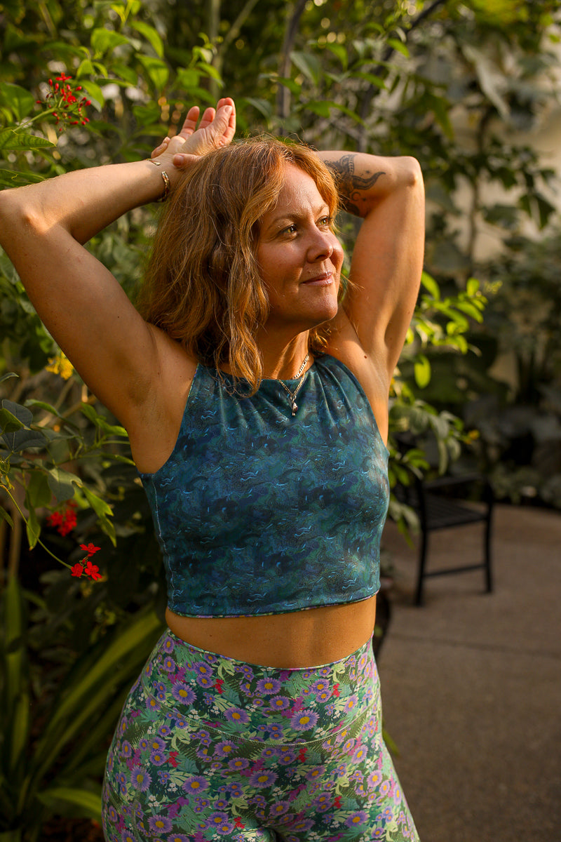 Push On Crop Top | Asterpiece/Blueprint