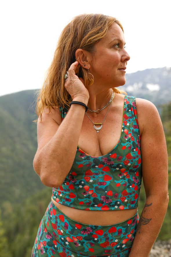 Transform Crop Top | Shortcake/Pistachio