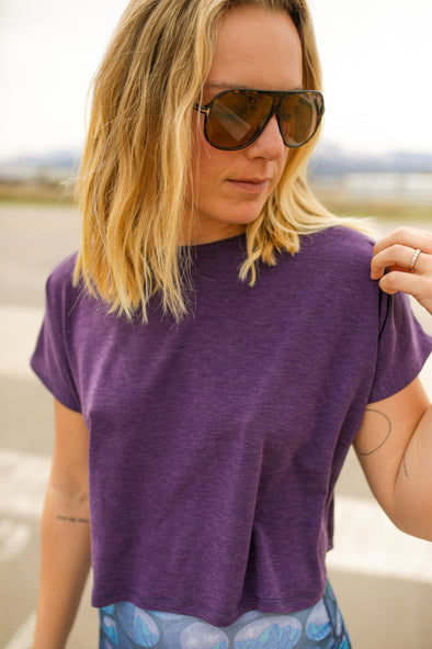 Trailblazer Cropped Tee | Lupine