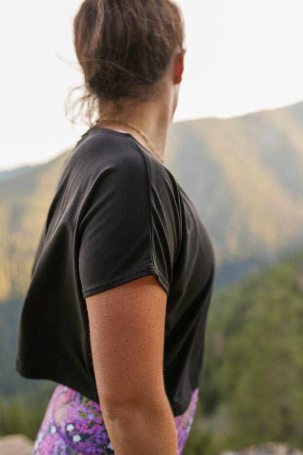 Trailblazer Cropped Tee | Basic Witch