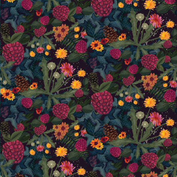Go There Fleece Legging | Berry Bush