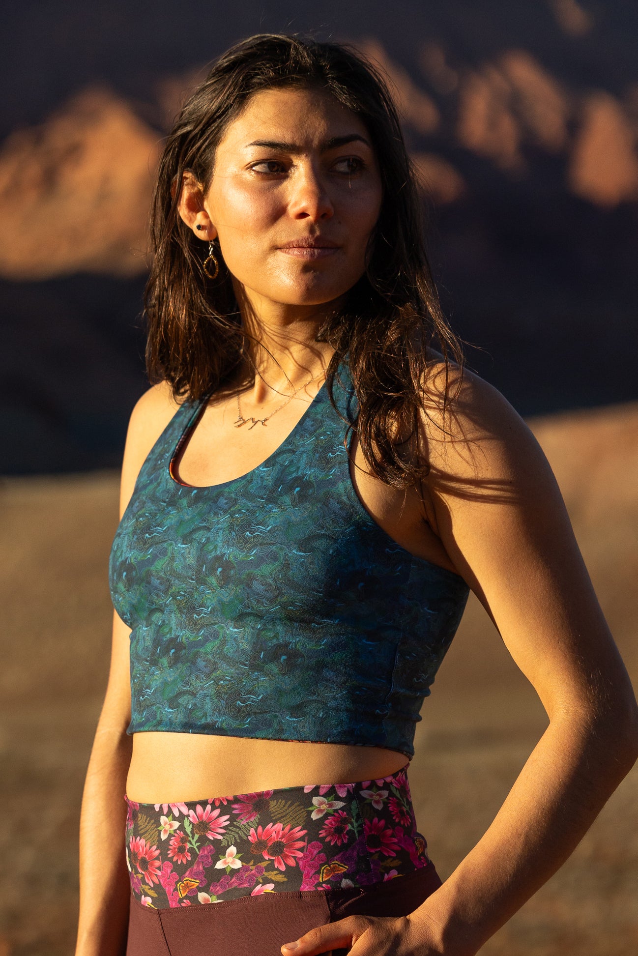Commit reversible Croptop in Blueprint and Race To The Top print, front