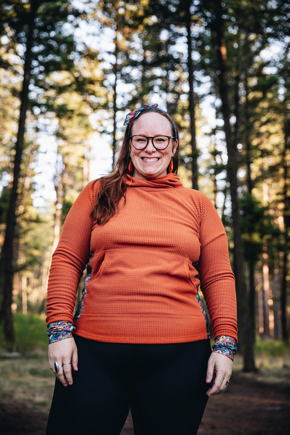 Climb On Hoodie | Persimmon