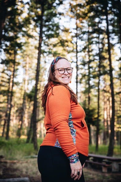 Climb On Hoodie | Persimmon