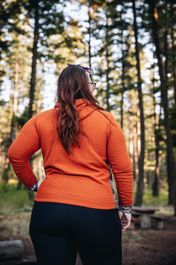 Climb On Hoodie | Persimmon