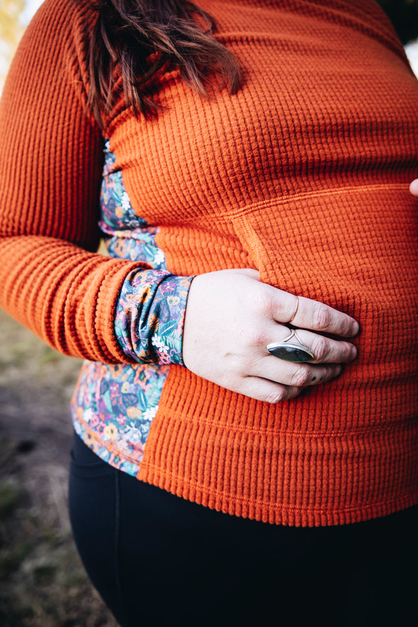 Climb On Hoodie | Persimmon