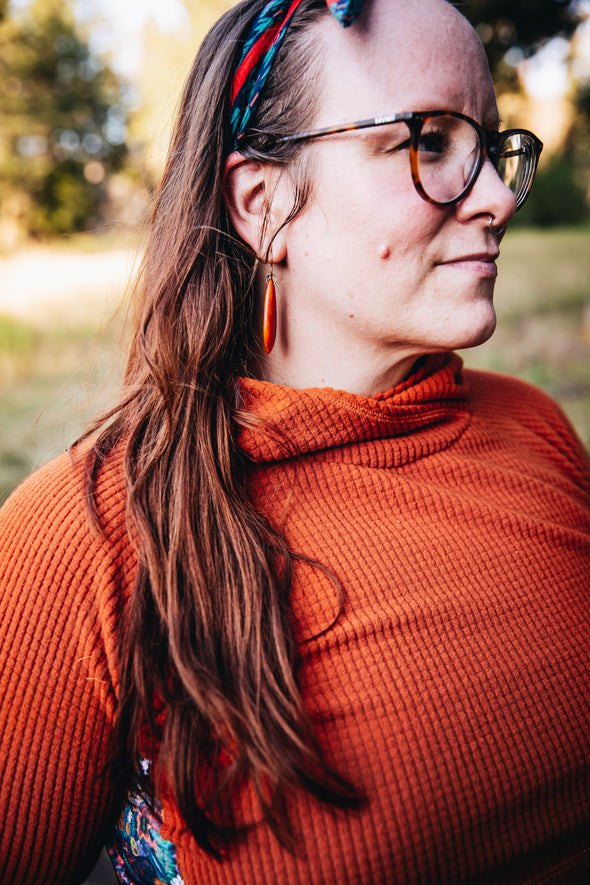 Climb On Hoodie | Persimmon